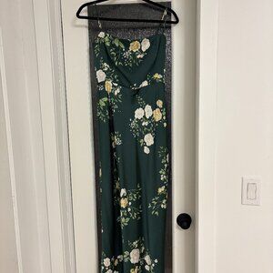Park & Fifth Maxine dress in Green Floral, size small